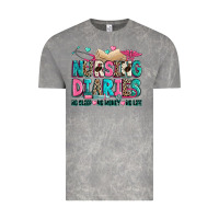 Cloud Rock nursing diaries no sleep no money no life Vintage Tee - Zillion Design Studio