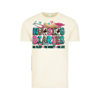 Vintage Arctic nursing diaries no sleep no money no life Vintage Tee - Zillion Design Studio