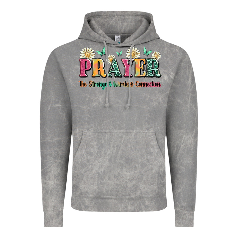 Prayer The Strongest Wireless Connection Vintage Hoodie by JahusDesignShop | Teevron