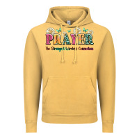 Vintage Mustard prayer the strongest wireless connection Vintage Hoodie - JahusDesignShop