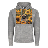 Cloud Rock pug Vintage Hoodie - Unal Design