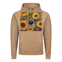 Vintage Coffee pug Vintage Hoodie - Unal Design