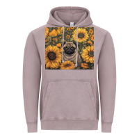 Vintage Zinc pug Vintage Hoodie - Unal Design
