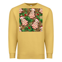 Antique Gold Christmas tree cakes Premium Sweatshirt - NancyCooperArtShop