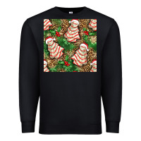 Black Christmas tree cakes Premium Sweatshirt - NancyCooperArtShop