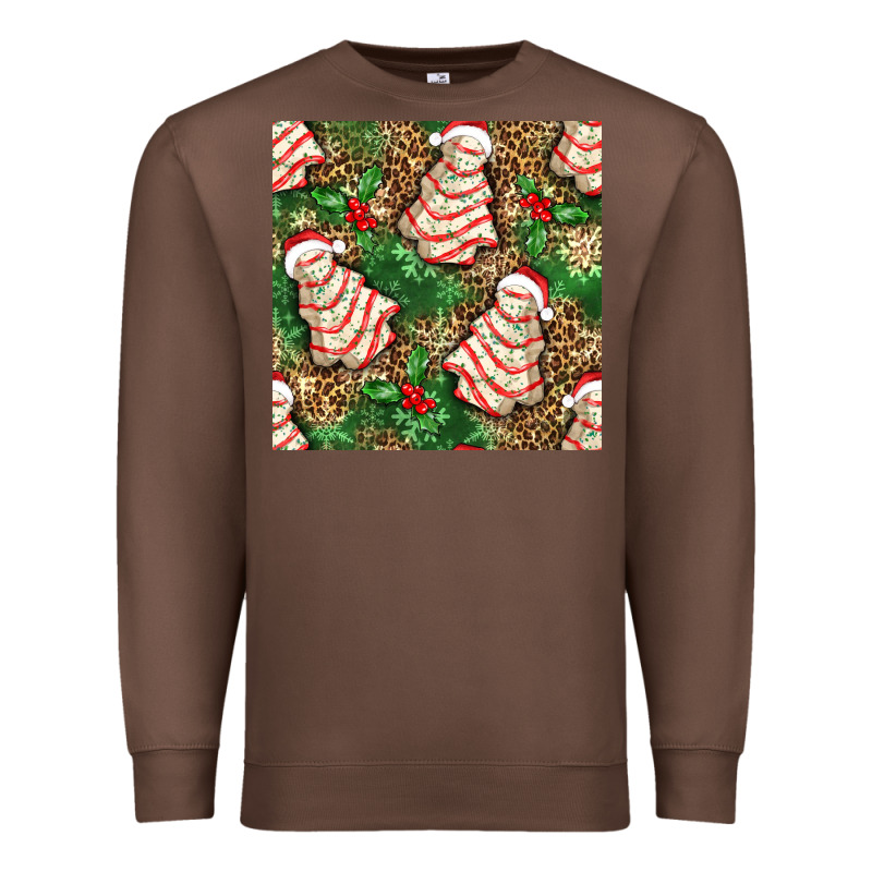 Christmas Tree Cakes Premium Sweatshirt by NancyCooperArtShop | Teevron