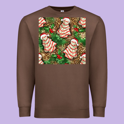 Christmas Tree Cakes Premium Sweatshirt Designed By Nancycooperartshop