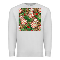 Dove Grey Christmas tree cakes Premium Sweatshirt - NancyCooperArtShop