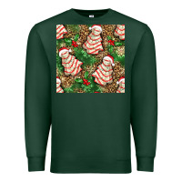 Sports Green Christmas tree cakes Premium Sweatshirt - NancyCooperArtShop