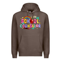Coffee school counselor Premium Hoodie - MaliasSmallBusiness