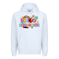 White school counselor Premium Hoodie - MaliasSmallBusiness
