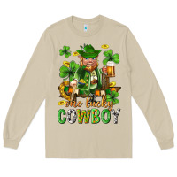 Mushroom One lucky cowboy with st. patricks elf Long Sleeve Tee - Neo Western