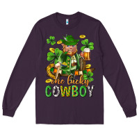 Plum One lucky cowboy with st. patricks elf Long Sleeve Tee - Neo Western