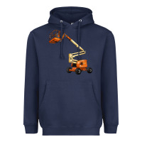 Navy Boom Lift Heavyweight Hoodie - LillyAllenDesigns