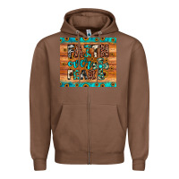 Chestnut faith over fear Zipper Hoodie - JahusDesignShop
