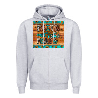 Heather Grey faith over fear Zipper Hoodie - JahusDesignShop