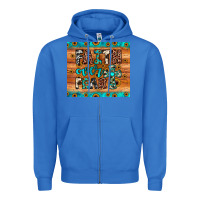 True Royal faith over fear Zipper Hoodie - JahusDesignShop