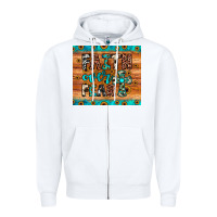 White faith over fear Zipper Hoodie - JahusDesignShop