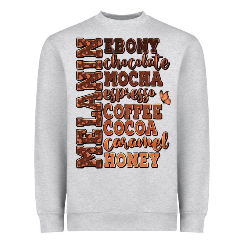 Melanin Shades Of Brown Heavyweight Sweatshirt by RanaPortraitStore | Teevron