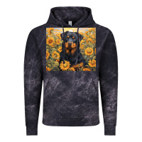 Cloud Black rotweiler Vintage Hoodie - Unal Design