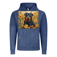 Vintage Denim rotweiler Vintage Hoodie - Unal Design