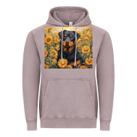 Vintage Zinc rotweiler Vintage Hoodie - Unal Design