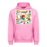 Fuchsia Pink autism Urban Hoodie - Artiststas