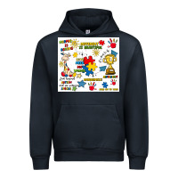 Navy autism Urban Hoodie - Artiststas