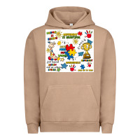 Pigment Burro autism Urban Hoodie - Artiststas