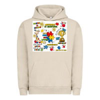 Pigment French Oak autism Urban Hoodie - Artiststas