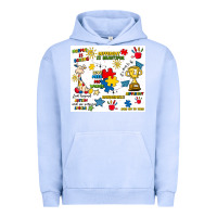 Pigment Grape Ice autism Urban Hoodie - Artiststas