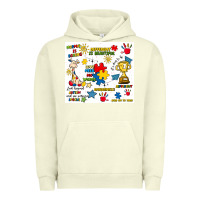 Pigment Pistachio autism Urban Hoodie - Artiststas