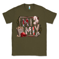 Army Green mimi baseball Classic Tee - RacoonDesign