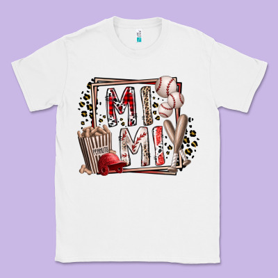 Mimi Baseball Classic Tee Designed By Racoondesign