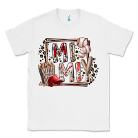 White mimi baseball Classic Tee - RacoonDesign
