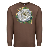 Chestnut pillow fight rose Premium Sweatshirt - LillyAllenDesigns