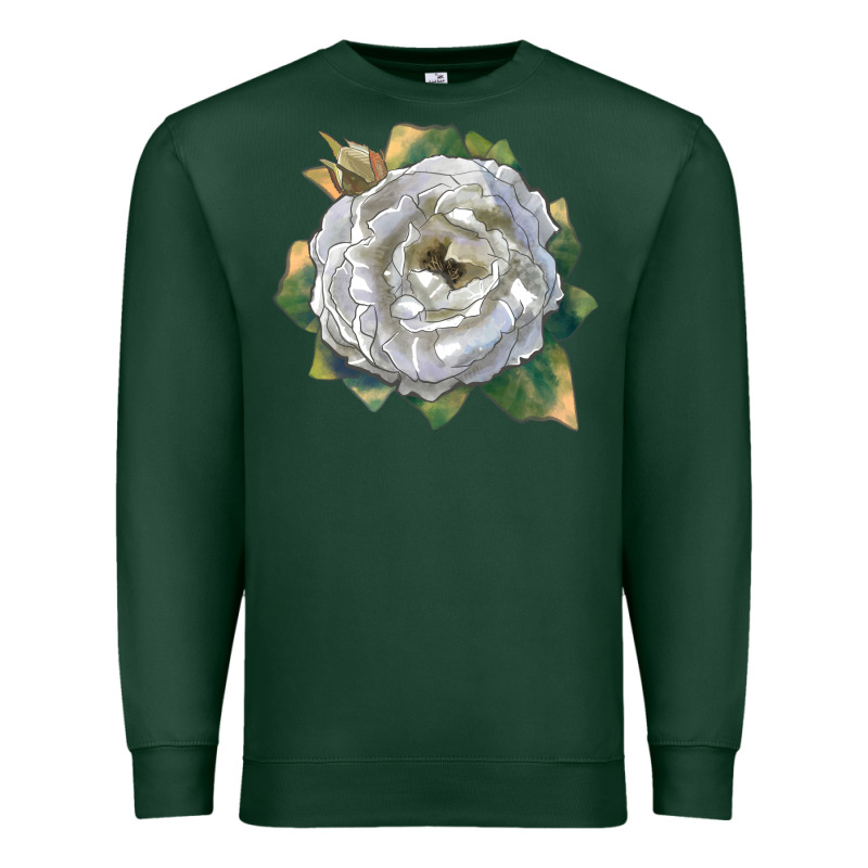 Pillow Fight Rose Premium Sweatshirt by LillyAllenDesigns | Teevron