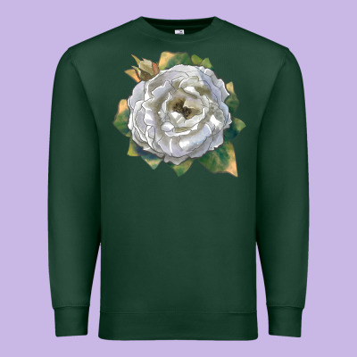 Pillow Fight Rose Premium Sweatshirt Designed By Lillyallendesigns