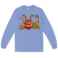 Colony Blue chocolate elf Long Sleeve Tee - FaDigitalArtStudio