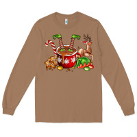 Toasted Coconut chocolate elf Long Sleeve Tee - FaDigitalArtStudio