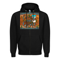 Black coffee and grace Zipper Hoodie - JahusDesignShop