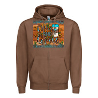 Chestnut coffee and grace Zipper Hoodie - JahusDesignShop