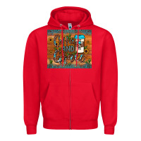 Red coffee and grace Zipper Hoodie - JahusDesignShop