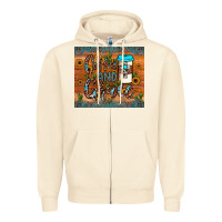 Sandshell coffee and grace Zipper Hoodie - JahusDesignShop