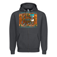 Smoke coffee and grace Zipper Hoodie - JahusDesignShop