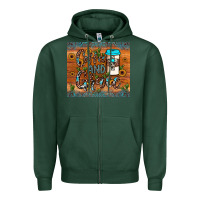 Sports Green coffee and grace Zipper Hoodie - JahusDesignShop