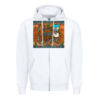 White coffee and grace Zipper Hoodie - JahusDesignShop