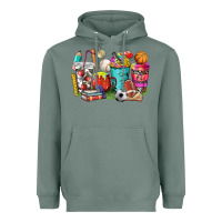 Sage p.e. teacher coffee cups Heavyweight Hoodie - NancyCooperArtShop