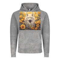 Cloud Rock samoyed Vintage Hoodie - Unal Design
