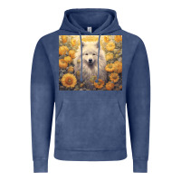Vintage Denim samoyed Vintage Hoodie - Unal Design